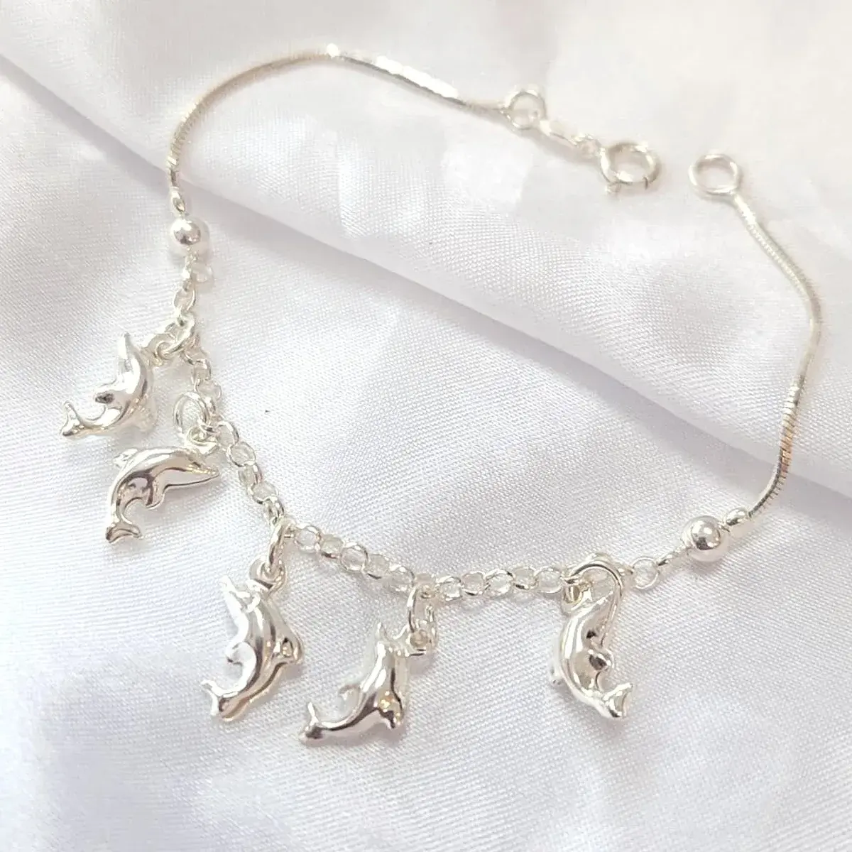 Dolphin Charm Bracelet