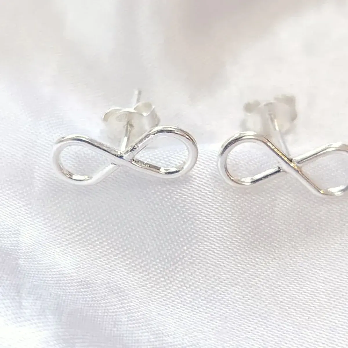 Infinity Stud Earrings